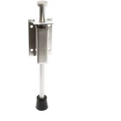 WILTEC Guide De Porte Acier Inoxydable Butoir De Porte 93-118 Mm Ammortisseur De Porte