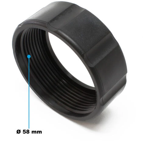 WILTEC Pièce Détachée: SunSun CPF-20000 & CPF-30000 Filtre De Bassin à Pression Entrée/Sortie Vis – Image 2