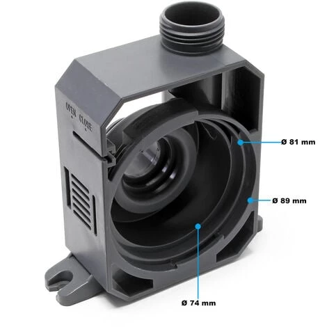 WILTEC Pièce Détachée Pour SunSun Pompe De Bassin CTP-5000 - 8003, Boîtier – Image 3