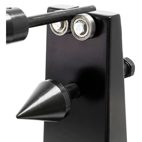 WILTEC Équilibreuse Rayonneuse De Roues De Moto Pour L‘équilibrage Des Dommages De Jantes Et De Roues – Image 5