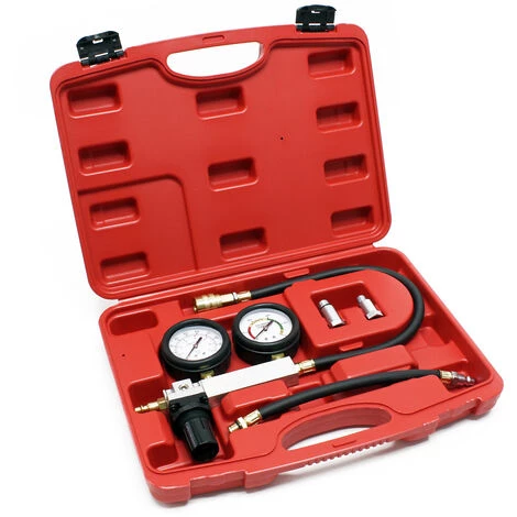 WILTEC Testeur De Fuite De Cylindre Kit Pour La Détection Des Fuites De Cylindre Des Moteurs à Essence – Image 4