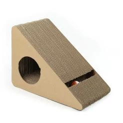 WILTEC Griffoir Carton Meuble Pour Chat Entretien De Griffes Grattoir Patin à Gratter Activité Ludique
