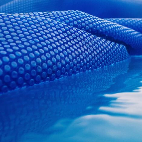 WILTEC Bâche Solaire à Bulles Pour Piscine Ronde Ø 3.6m Bleue Protection Couverture Chauffage De Piscine – Image 2