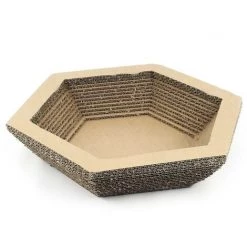 WILTEC Griffoir Carré Meuble Pour Chat Entretien De Griffes Grattoir Patin à Gratter Animaux Jeux