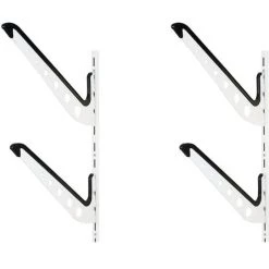 WILTEC Double Support Mural Pour Surf Snowboard Wakeboard Ski Skateboard Longboard Stockage 2 Voies