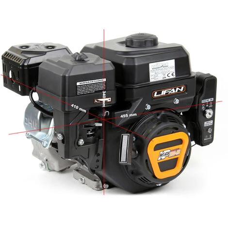 WILTEC LIFAN KP230-RE Moteur Essence Démarreur élec. 22mm 6,5CV Plaque Vibrante Machine De Construction – Image 3