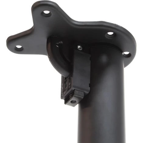 WILTEC Pied De Table Lot De 4 Noir Support De Table Réglable En Hauteur 70-110cm – Image 5