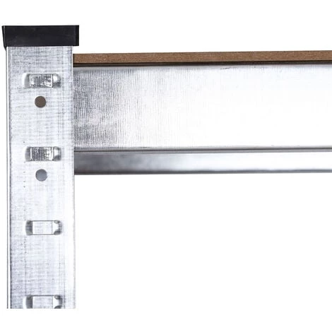 WILTEC Meuble Étagère Charge Lourde 80x40x160cm Rayonnage Emboitable 4 Niveaux 175kg Par Support Atelier – Image 4