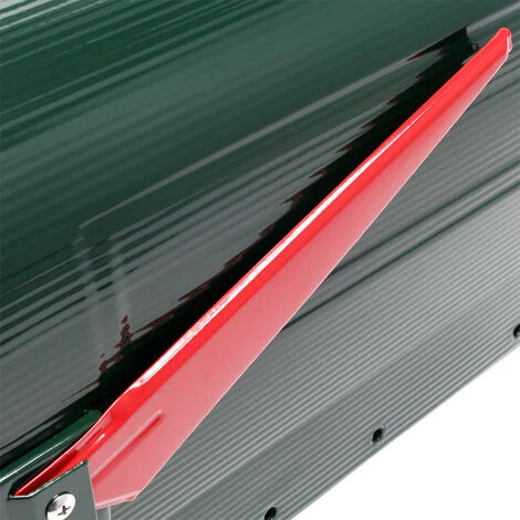 WILTEC Boite Aux Lettres Style Américain Design Couleur Verte Boite Postale US Mailbox Avec Drapeau – Image 4