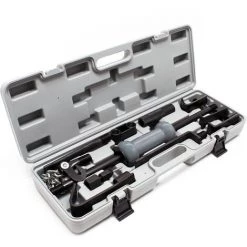 WILTEC Marteau Coulissant Universel Débosselage 11 Pcs. Marteau Coulissant