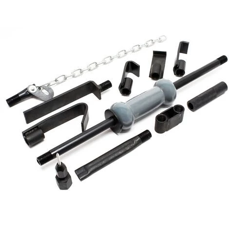 WILTEC Marteau Coulissant Universel Débosselage 11 Pcs. Marteau Coulissant – Image 4
