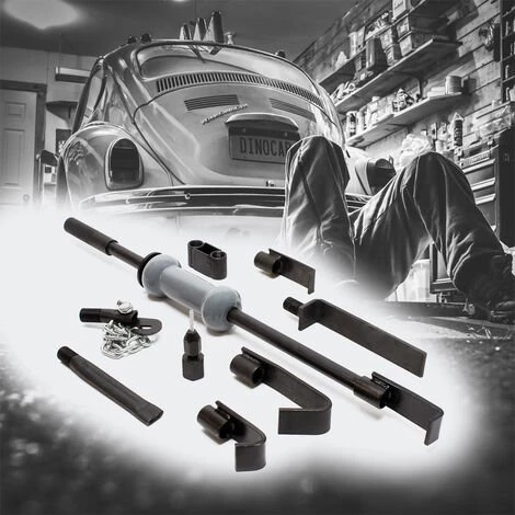 WILTEC Marteau Coulissant Universel Débosselage 11 Pcs. Marteau Coulissant – Image 5