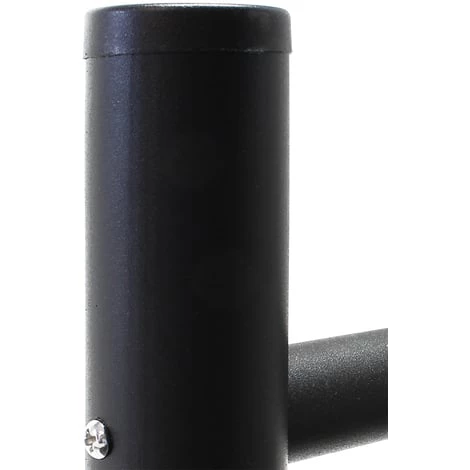 WILTEC Boite Aux Lettres Sur Pieds 4 Entrées Noire 4 Compartiments Revêtement Poudre – Image 5