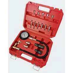 WILTEC Compressiometre Moteur Diesel Appareil Mesure De Compressions O-70 Bars