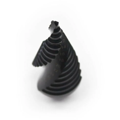 WILTEC Foret Etage Spirale De 4 à 32mm 15 Etages Queue Cylindrique – Image 2