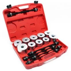 WILTEC Kit Arrache De Roulement De Roues Coffret 27pcs. Montage De Palier Extracteur Outil