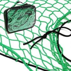 WILTEC Filet Remorque Transport Bagages Sécurité Charge Protection Filet Arrimage 2,1 X 1,25 M Conteneur