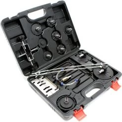 WILTEC Adaptateur Connecteur Set 11pcs Pour Purgeur De Frein Pneumatique