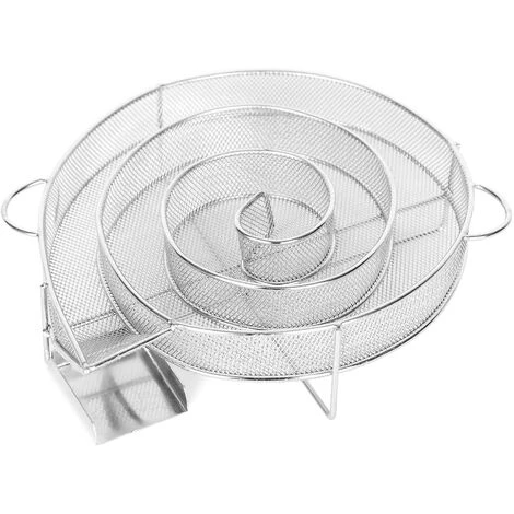 WILTEC Producteur De Fumée Froide Générateur De Fumée Froide Fumage à Froid Rond 16x4,5cm Smoker