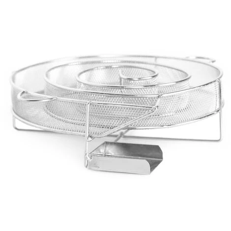 WILTEC Producteur De Fumée Froide Générateur De Fumée Froide Fumage à Froid Rond 16x4,5cm Smoker – Image 3