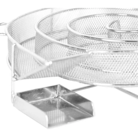 WILTEC Producteur De Fumée Froide Générateur De Fumée Froide Fumage à Froid Rond 16x4,5cm Smoker – Image 4