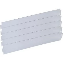 WILTEC Bordure De Jardin Acier Galvanisé 10m Barrière Plates-bandes Parterres Délimitation