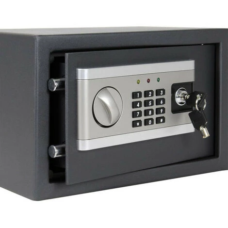 WILTEC Coffre Fort Electronique 31cm X 20cm X 20cm Alarme