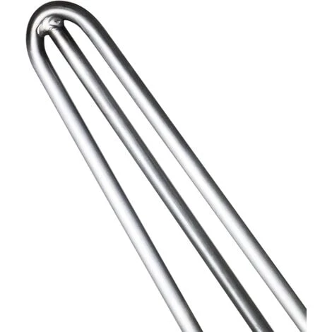 WILTEC Pieds De Table Hairpin Legs Support De Table 4x Pieds De Table En épingle à Cheveux Acier 60cm – Image 5