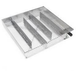 WILTEC Générateur Fumée Froide V2A BBQ Acier Inoxydable Fumage Froid Smoker Poisson Viande 27x26,5cm