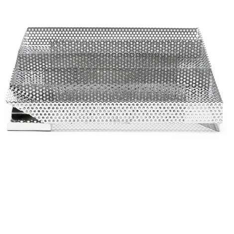 WILTEC Générateur Fumée Froide V2A BBQ Acier Inoxydable Fumage Froid Smoker Poisson Viande 27x26,5cm – Image 2