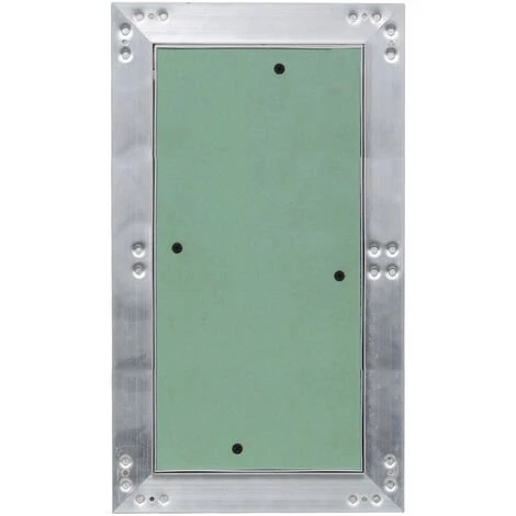 WILTEC Trappe Visite Cadres Aluminium 40x60cm 12,5mm Plaque En Plâtre Panneau D’accès Alu Maintenance – Image 2