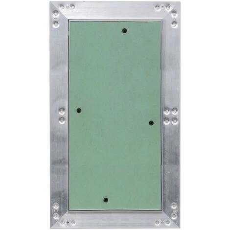 WILTEC Trappe Visite Cadres Aluminium 30x60cm 12,5mm Plaque En Plâtre Panneau D’accès Alu Maintenance – Image 2