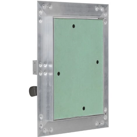 WILTEC Trappe Visite Cadres Aluminium 30x60cm 12,5mm Plaque En Plâtre Panneau D’accès Alu Maintenance – Image 3