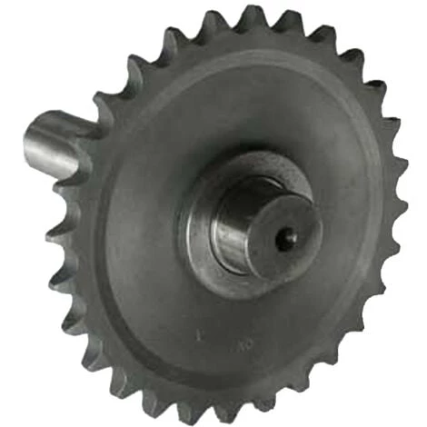 WILTEC Pièce Détachée Arbre D'entraînement 22mm (28T) Pour Embrayage à Bain D'huile 6,5-13 CV