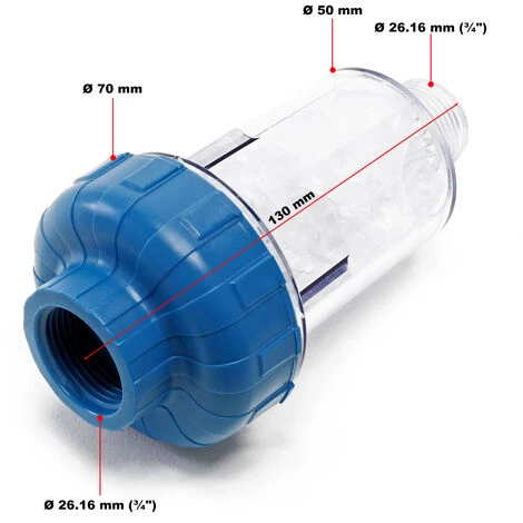 WILTEC NW-SHW1 Préfiltre Siliphos 140g Siliphos-Cartouche Filtre De Lave-vaisselle Et Machine à Laver – Image 2