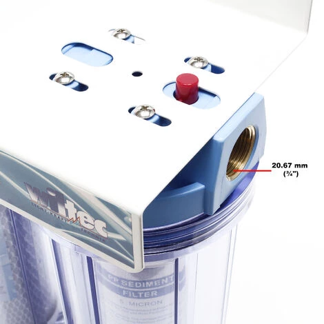 WILTEC Naturewater NW-PR103 3 Etapes - Filtre 1/2Pouces - 20mm – Image 3
