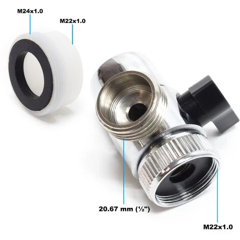 WILTEC Naturewater NW-PR103 3 Etapes - Filtre 1/2Pouces - 20mm – Image 5