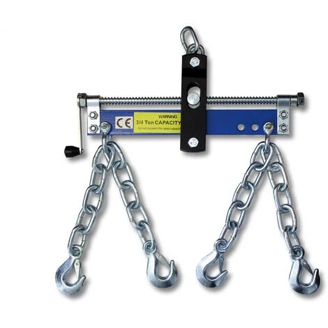 WILTEC 750kg Balancier Pour Grues D'atelier Levage Par Chaînes Ou Câbles Garage