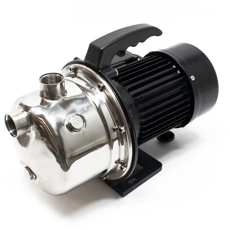 WILTEC Pompe Domestique Pompe Jardin Inox 1100W 4600l/h Avec Pressostat – Image 2