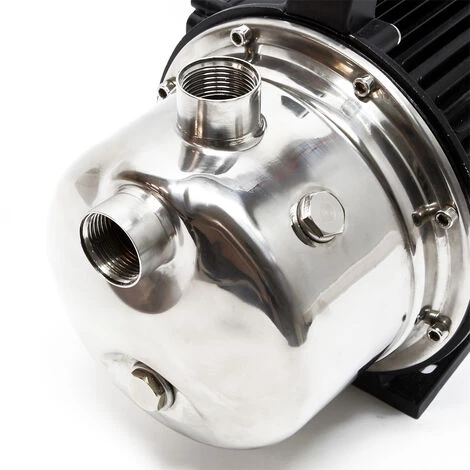 WILTEC Pompe Domestique Pompe Jardin Inox 1100W 4600l/h Avec Pressostat – Image 5