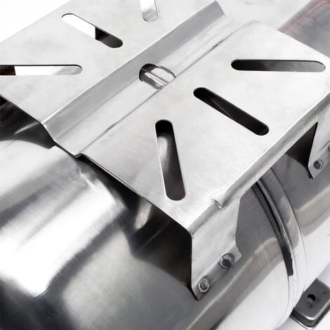 WILTEC 50L INOX Réservoir Pression à Vessie Pour La Surpression Domestique Cuve Ballon Suppresseur Pompe – Image 5