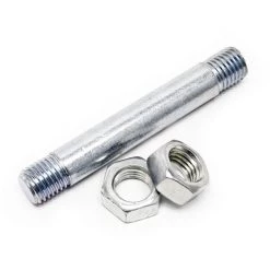 WILTEC Axe Traversant Standard Brouette. Grandeur 135x20mm. Fil. Mâle M20x26