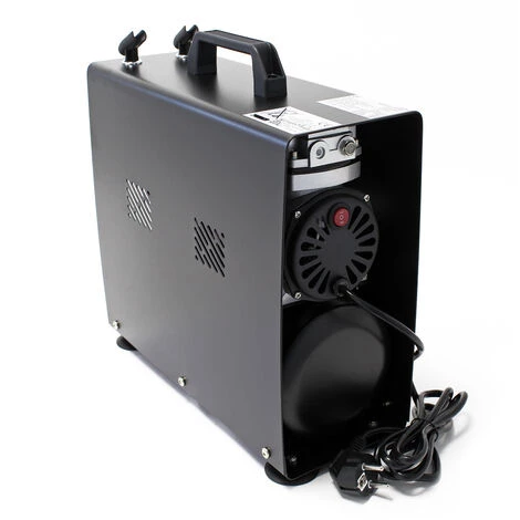 WILTEC Compresseur Aérographe AS196A Bicylindre Avec Réservoir – Image 2