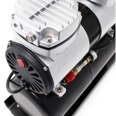 WILTEC Compresseur Aérographe AS196A Bicylindre Avec Réservoir – Image 5