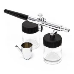 WILTEC Aérographe Professionnel Modèle 128 Régulation Double