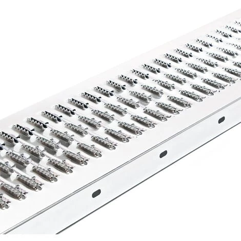 WILTEC Paire Rampes De Chargement En Anti-dérapante Jusqu'à 450kg - 185x23cm – Image 2