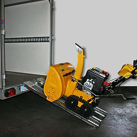 WILTEC Paire Rampes De Chargement En Anti-dérapante Jusqu'à 450kg - 185x23cm – Image 3