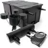 WILTEC Kit De Filtration De Bassin Bio Filtre 60000l Stérilisateur UVC 36W 80W Pompe éco Ecumeur