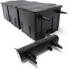 WILTEC Kit SunSun De Filtration De Bassin Bio Filtre 90000l Stérilisateur UVC 18W