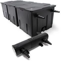 WILTEC Kit SunSun De Filtration De Bassin Bio Filtre 90000l Stérilisateur UVC 36W